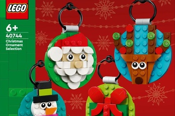 Afbeelding van LEGO Iconic - Schattige kerstversieringen