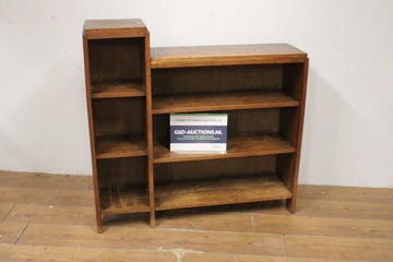 Afbeelding van Vintage Open Boekenkast - Art Deco