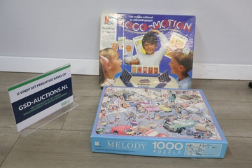 Afbeelding van Bordspel Loco-Motion en 1000-delige puzzel Melody