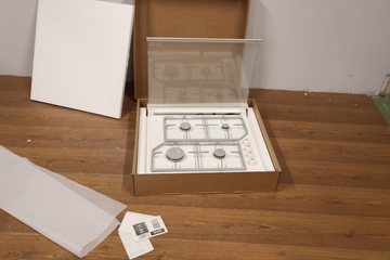 Afbeelding van Witte 4-Pits Inductiekookplaat van Etna