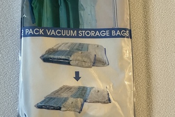 Afbeelding van 2-pack vacuum storage bags (vacuüm opbergzakken) voor het co