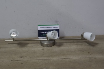 Afbeelding van Plafonlamp met 3 spots''