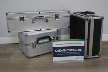 Afbeelding van Set van 3 Aluminium Hard-Case Travelcases