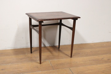 Afbeelding van Vintage Jaren '60 Teakhouten Sidetable