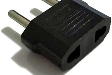 Afbeelding van 10 stuks US-EU Reis Stekker USA naar Europa adapter