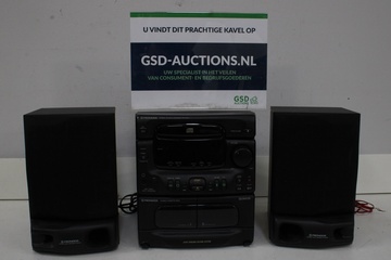 Afbeelding van Vintage Pioneer Stereo CD Deck Receiver met 2 Speakers