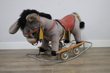 Afbeelding van Vintage Kinder-Zitezel op Wielen