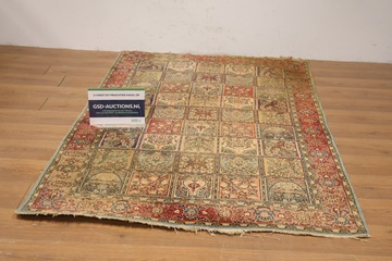 Afbeelding van Vintage vloerkleed met kleurrijk patroon