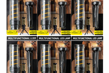 Afbeelding van Partij 6x Multifunctionele LED Lamp – USB-C Oplaadbaar