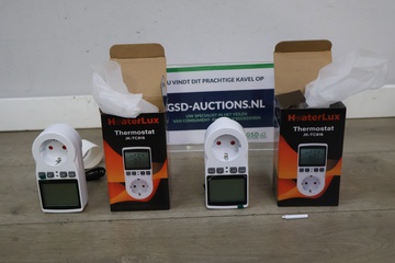 Afbeelding van Set van 2 HeaterLux Digitale Thermostaatregelaars