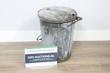 Afbeelding van Zinken Vuilnisemmer - Rotterdam