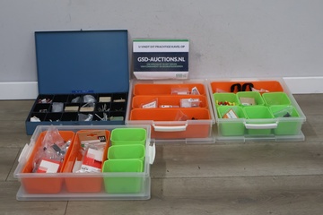 Afbeelding van Gereedschap opbergdozen 4 stuks plus inhoud