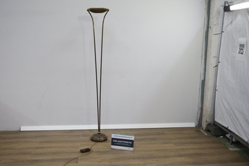 Afbeelding van Antiek Messing Vloerlamp van Schipholt Verlichting'