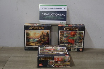 Afbeelding van The Chuck Pinson Collection puzzels 3 stuks