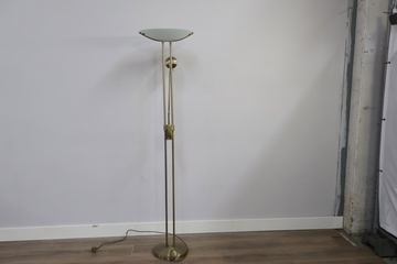 Afbeelding van 2-Koppige Messing Vloer-/Leeslamp'