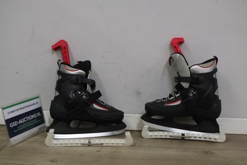 Afbeelding van Zwart Paar Viking IJshockeyschaatsen in Maat 43