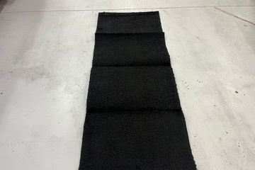 Afbeelding van Vidaxl vloerkleed 80x200 clara shaggy zwart 