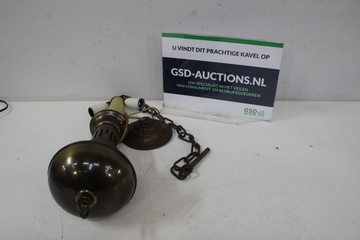 Afbeelding van Vintage Messing Scheepslantaarn Hanglamp'