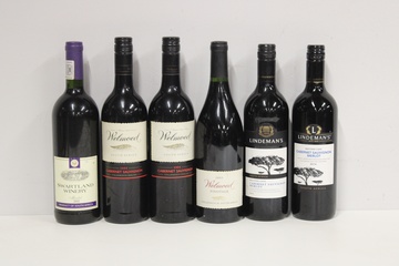 Afbeelding van Collectie rode wijn 6 stuks