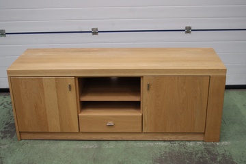Afbeelding van 2-Deurs Eikenhouten Tv-Meubel