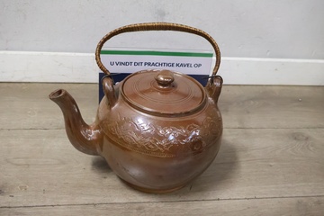 Afbeelding van Vintage aardewerk ketel
