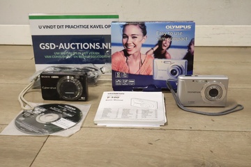 Afbeelding van Sony en Olympus fotocamera's 2 stuks