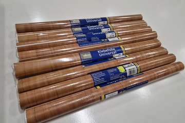 Afbeelding van 8 rollen alkor zelfklevende decoratiefolie hout 