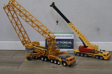 Afbeelding van Set van 2 Speelgoed Hijskraanmodellen