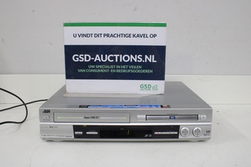Afbeelding van Zilverkleurige JVC Videoband- & Dvd-speler