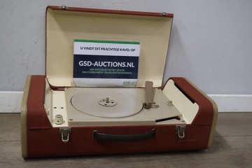 Afbeelding van Vintage Philips Portable Platenspeler