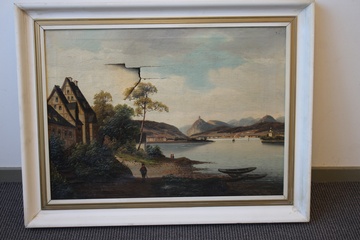 Afbeelding van Opknapper! 19e-eeuws Europees landschapsschilderij