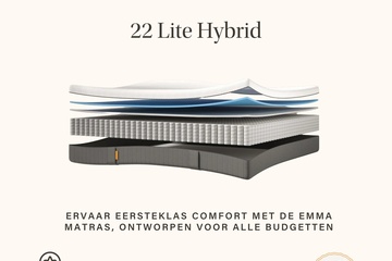 Afbeelding van Emma hybrid light matras 140X200