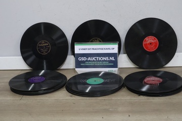 Afbeelding van Mix van 78-toerenplaten 18 stuks