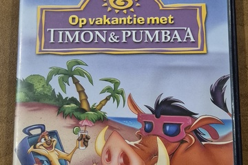 Afbeelding van Dvd op vakantie met timon & pumbaa