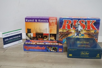 Afbeelding van Mix van bordspellen 4 stuks