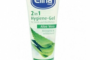 Afbeelding van 3x Elina desinfecterende handgel 75 ml-Handig zakformaat