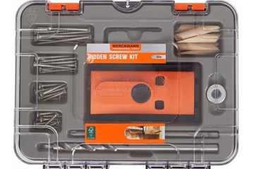 Afbeelding van Werckmann onzichtbare schroef- en deuvelverbindingsset