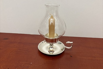 Afbeelding van Verzilveren kandelaar “oude tijden”