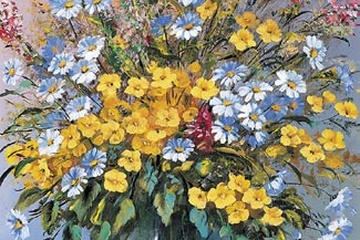 Afbeelding van Anna Paleta, Mixed bouquet, Afm: 40x50 cm