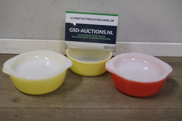 Afbeelding van 3 Ovenschalen