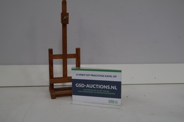 Afbeelding van Kleine houten schildersezel