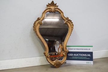 Afbeelding van Vintage barok wandspiegel
