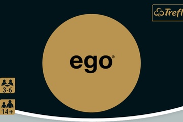 Afbeelding van Trefl - EGO Gold - sociaal spel, grappig, vanaf 14 jaar'