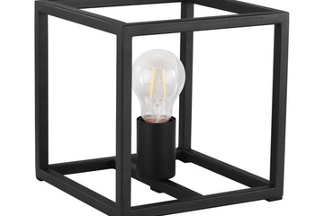 Afbeelding van Eglo Pasteri Tafellamp 43034 - Taupe en Mat Nikkel