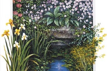 Afbeelding van Eric Erwin, Iris melody, Afm: 40x50 cm