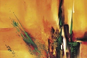 Afbeelding van Nelly Geurts - Abstract Impressions II - Afm: 70x70 cm