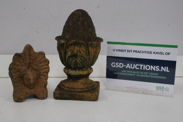 Afbeelding van Set van 2 Tuinbeelden