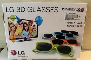Afbeelding van LG Cinema 3D Brillen – Party Pack – LG 3D TV Accessoires Pro