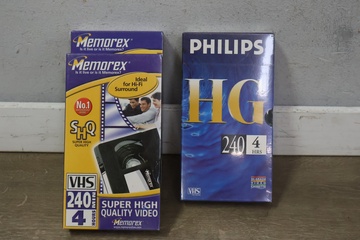 Afbeelding van Set van 3 Lege Videobanden''