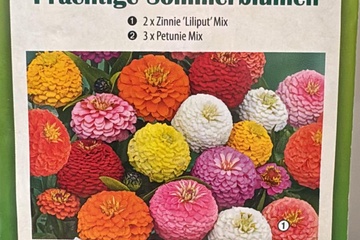 Afbeelding van 2 zakjes zaadmatjes 8 cm doorsnee Zomerbloemen  tht 31-12-25